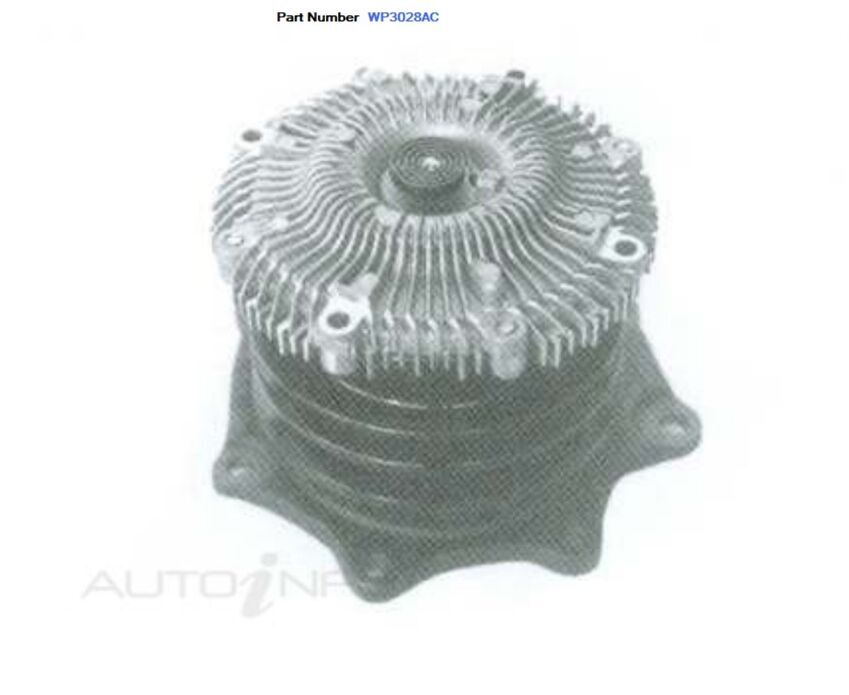 Alcius Engine Water Pump For Nissan Atlas F23 2.5L TD25 2D Truck