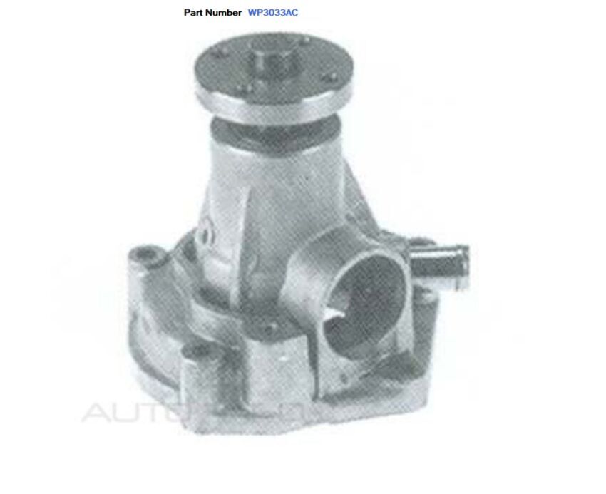 Alcius Engine Water Pump For Subaru Vortex XT 1.8L EA82 2D Coupe
