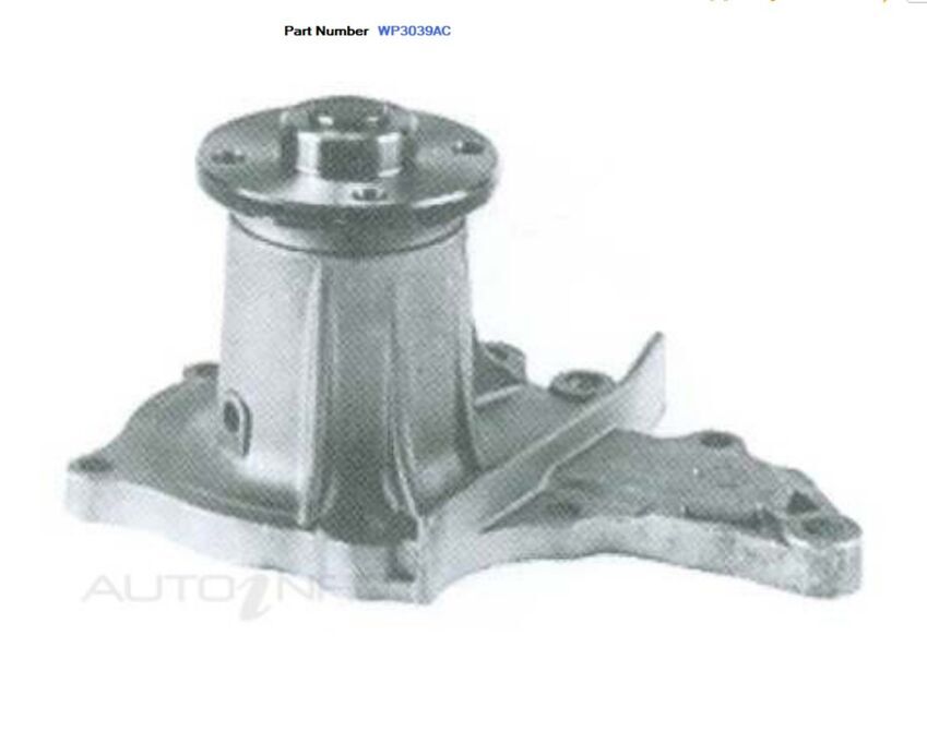 Alcius Engine Water Pump For Toyota Carina AT170R 1.5L 5AF, 5AFE