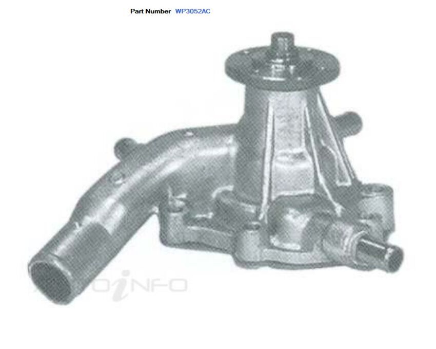 Alcius Engine Water Pump For Toyota Landcruiser FJ62R FJ73R FJ75R FJ80R 4.0L