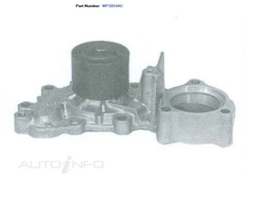 Alcius Engine Water Pump For Holden Apollo JM, JP 3.0L V6 3VZFE
