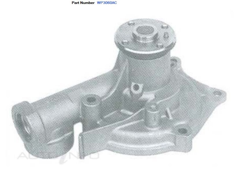 Alcius Engine Water Pump For Mitsubishi RVR Sports Gear X3 2.0L 4G63, 4G63T