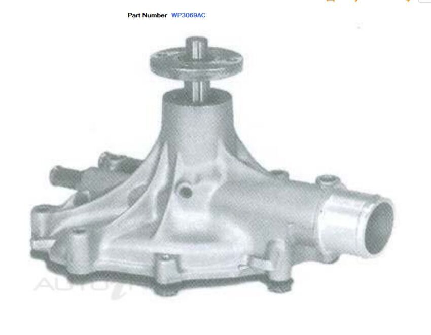 Alcius Engine Water Pump For FORD F350 8TH GEN 5.8L 351 WINDSOR V8 16V