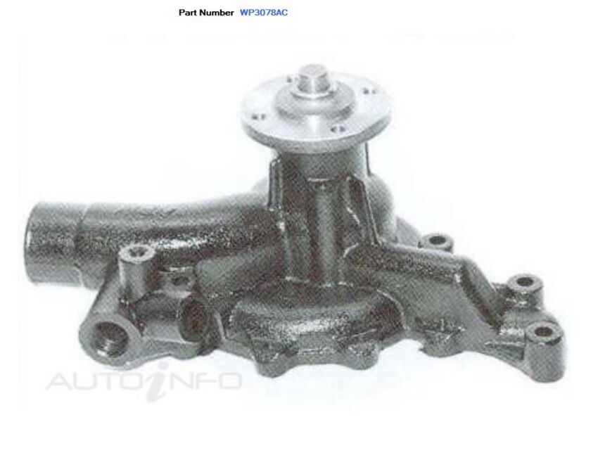 Alcius Engine Water Pump For Toyota Coaster BB50R BB58R 4.1L 15BFTE