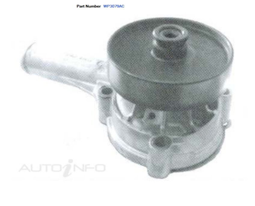 Alcius Engine Water Pump For Ford LTD AU3 DF 4.0L 4D Sedan 4.0