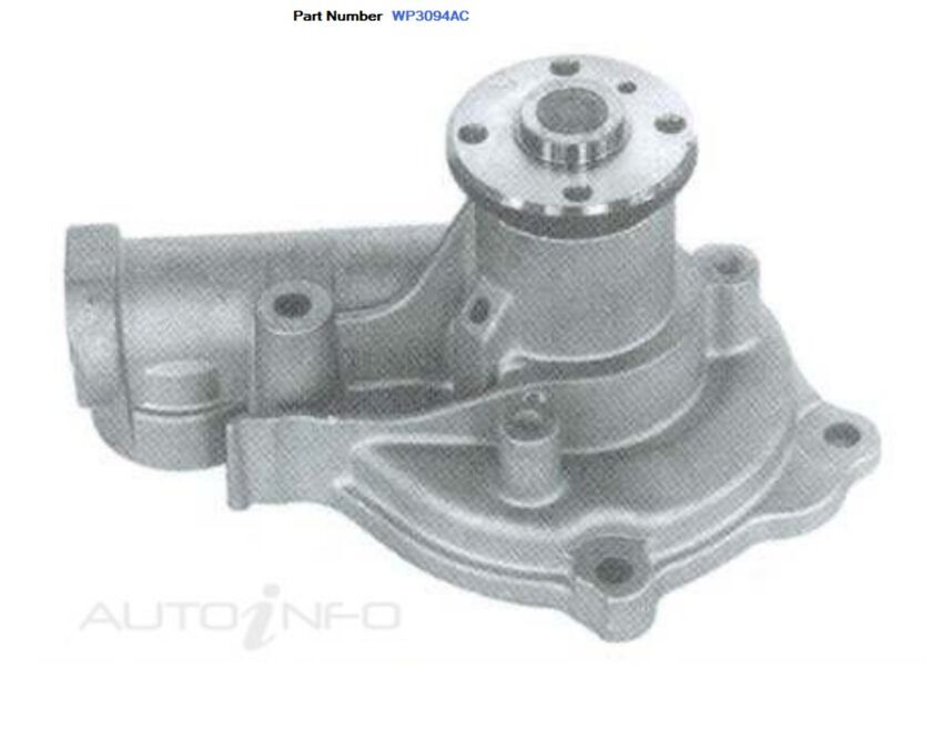 Alcius Engine Water Pump For Mitsubishi Galant SH SJ HJ 2.0L 4G63