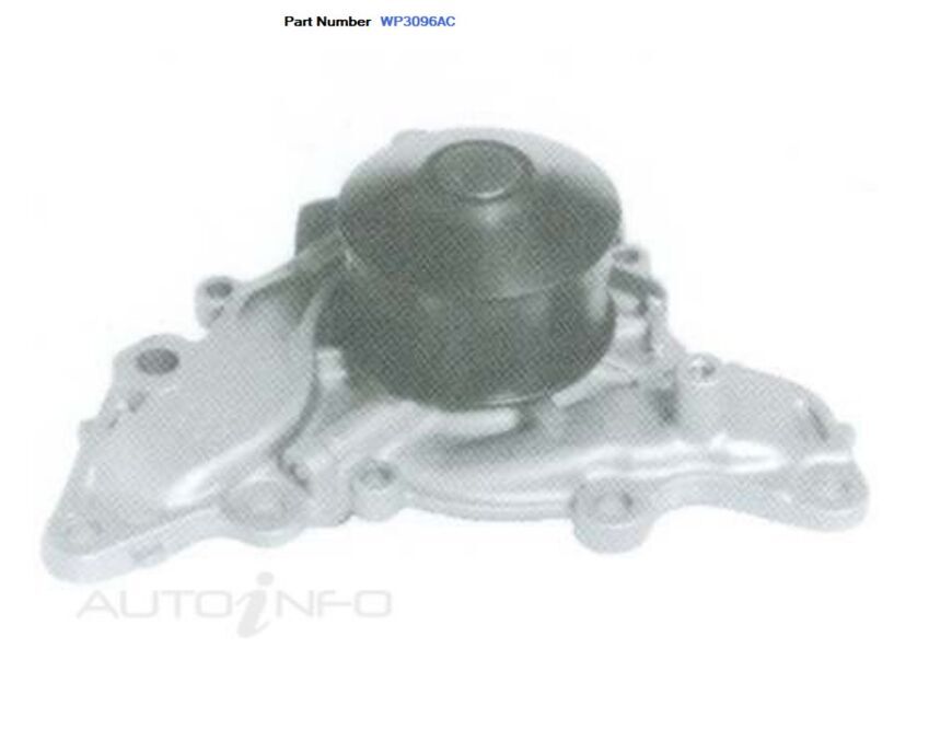 Alcius Engine Water Pump For Mitsubishi Trition GLX, GLS MK V6 3.0L 6G72