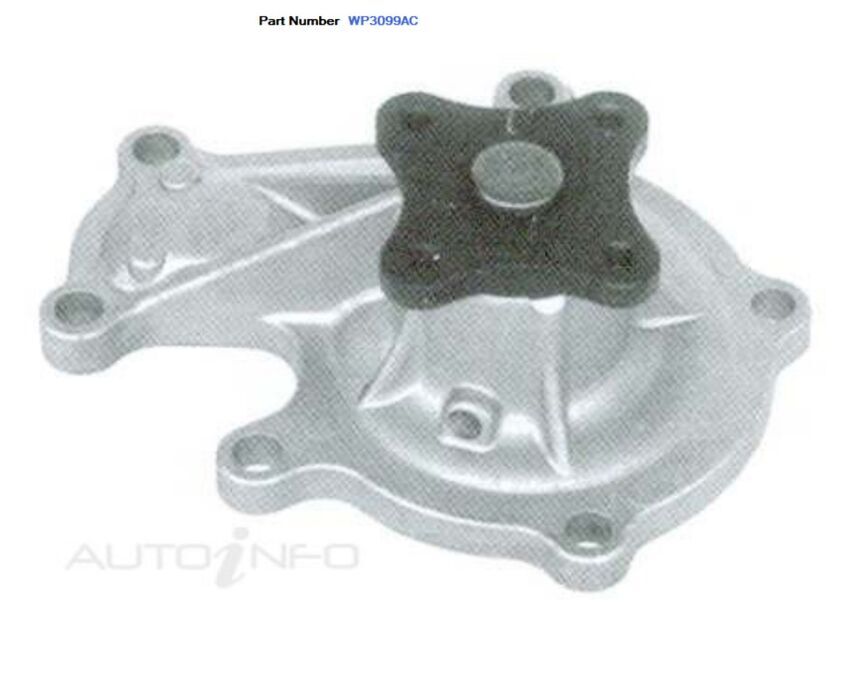 Alcius Engine Water Pump For Nissan Datsun Kingcab D22 2.4L KA24DE