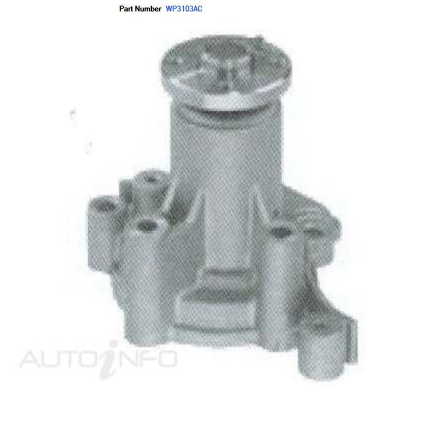 Alcius Engine Water Pump For Hyundai Lavita GLS XD 1.8L G4GB 4D Hatchback