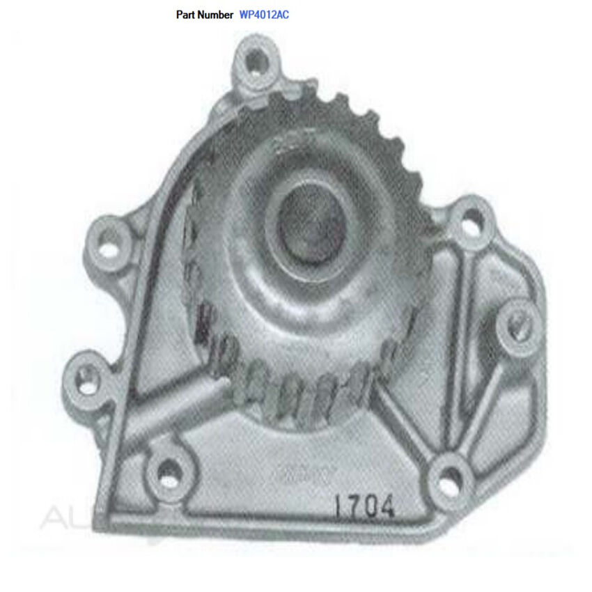 Alcius Engine Water Pump For Honda CRX SIR EF EG 1.6L B16A, B16A2 2D Coupe