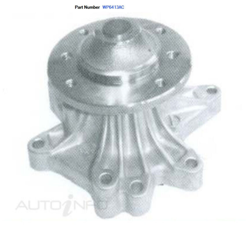 Alcius Engine Water Pump For Toyota Exige 1.8L 2ZZGE/ 2ZZGZE 2D Coupe