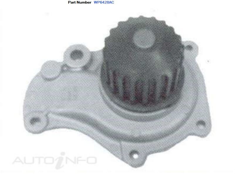 Alcius Water Pump For Chrysler PT Cruiser PG 2.4L EDZ 4D Wagon/2D Convertible