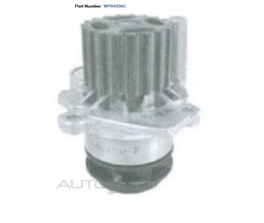 Alcius Engine Water Pump For Volkswagen Golf 1.9 TDI MK5 1.9L BLS/ BKC/ BXE