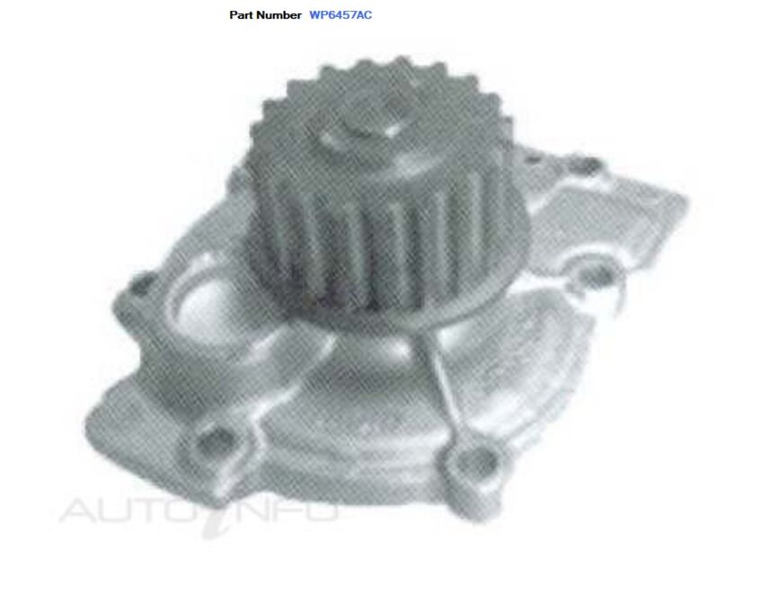 Alcius Engine Water Pump For Ford Kuga TE 2.5L 2.5 DURATEC 2011-2013
