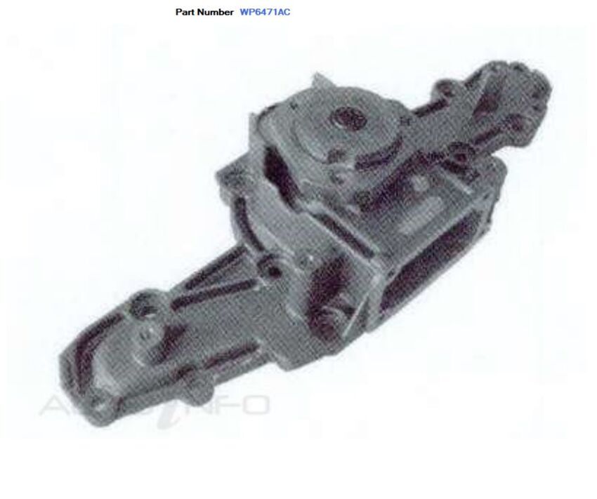 Alcius Engine Water Pump For Alfa Romeo GTV V6 24V 3.0L/3.2L AR16105/936A6