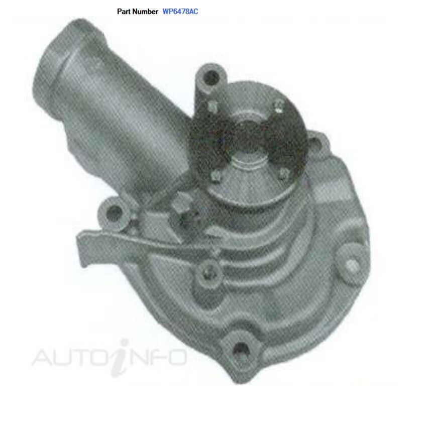 Alcius Engine Water Pump For Mitsubishi Outlander LS, XLS ZE 2.4L 4G64 2002-2004