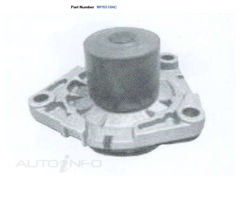 Alcius Engine Water Pump For Alfa Romeo Giulietta JTD-M 2.0L 940A4 4D Hatchback
