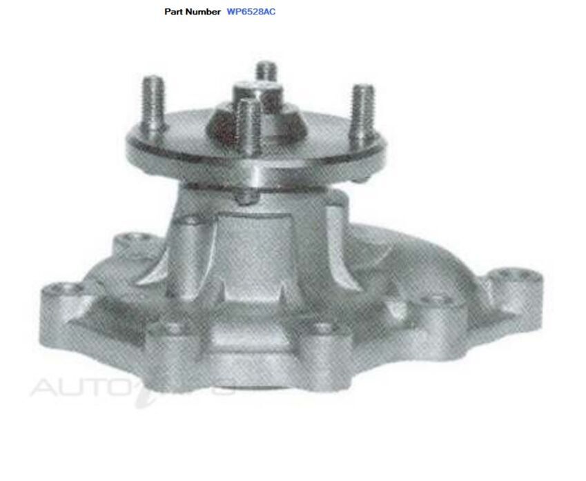 Alcius Engine Water Pump For Hyundai Terracan CRDi HP 2.9L J3 2005-2007