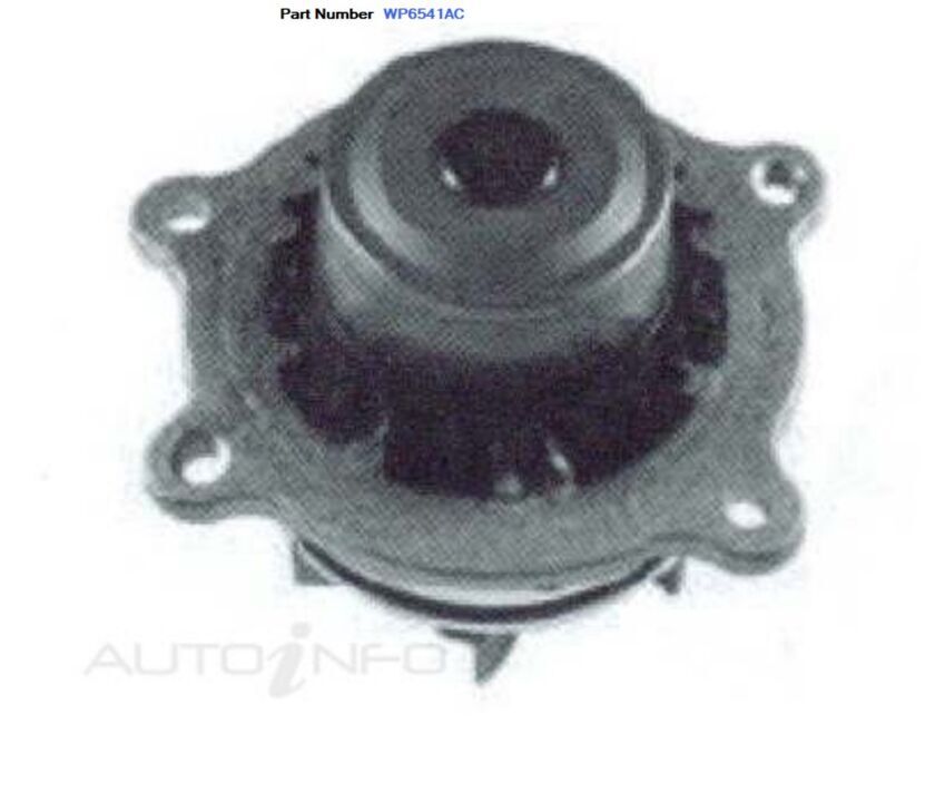 Alcius Water Pump For Subaru Outback BP B13, BR B14, BS B15, BH B12 3.0L/3.6L
