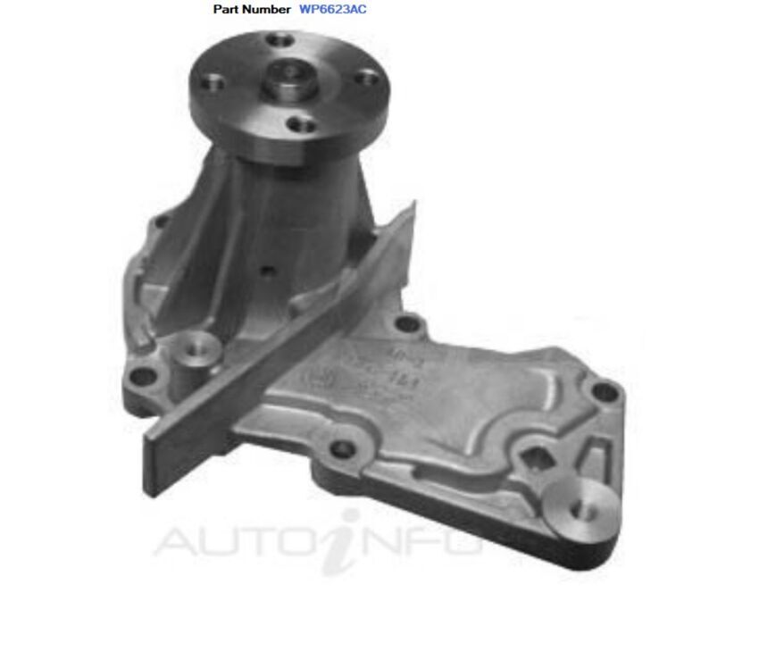 Alcius Engine Water Pump For Ford Ecosport BK 1.5K UEJB 4D SUV Compact 2013-2017