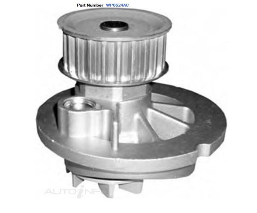 Alcius Water Pump For Holden Barina CD, SXi EQUIPE XC 1.4L Z14XE 2001-2005