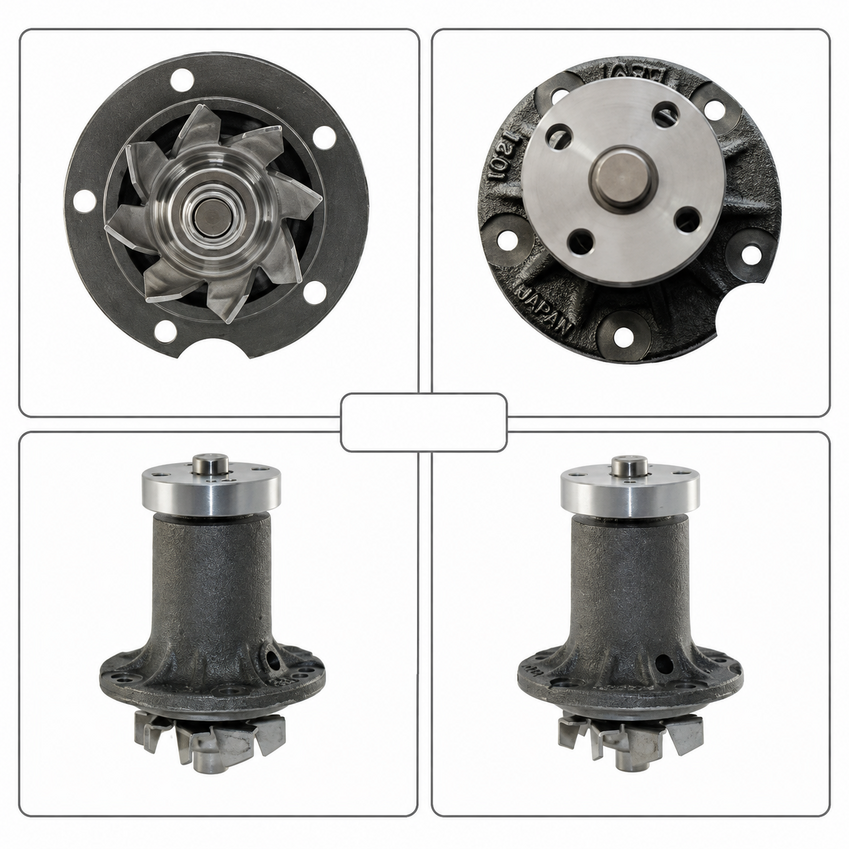 GMB Water Pump For Mercedes Benz 2.2L/2.4L/2.5L/2.8L/2.7L/3.0L I4 I6 I5 8V