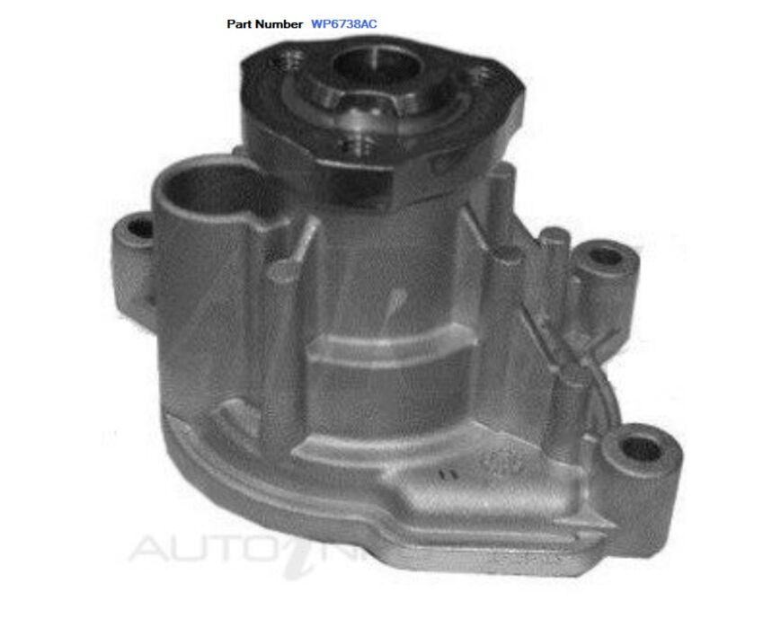 Alcius Engine Water Pump For Skoda Fabia RS 132 TSi, VRS 5J 1.4L CAVE 2010-2015