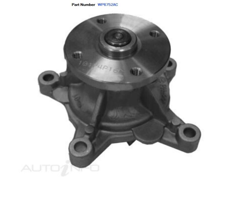 Alcius Engine Water Pump For Kia Seltos 1.6L G4FJ 4D SUV Compact 2019-2022