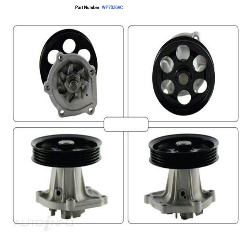 Alcius Engine Water Pump For Toyota Sprinter EE101R/ EE111R 1.3L 4EFE