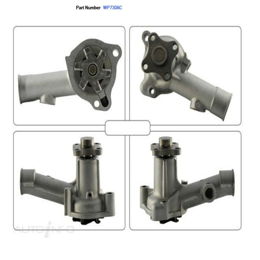 Alcius Engine Water Pump For Ford Capri GT GHIA MK1, MK2 1.6L 2D Coupe