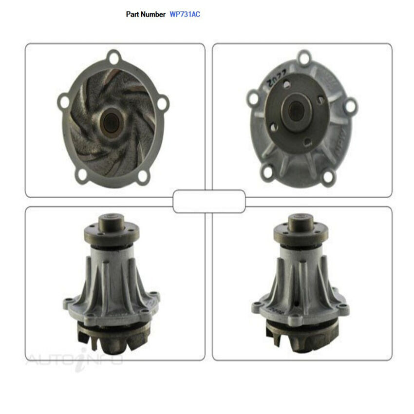 Alcius Water Pump For Toyota Stout RK110R/ RK101R 2.0L 5R 2D Ute-SC-Utility