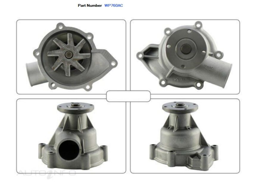 Alcius Engine Water Pump For BMW 635CSi E34 3.4L M30B34 2D Coupe 1979-1981