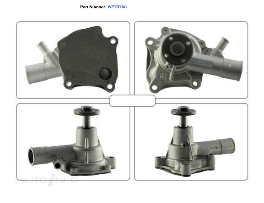 Alcius Engine Water Pump For Toyota Corolla KE20R/ KE25R/ KE26R 1.2L 3KH