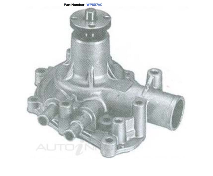 Alcius Water Pump For Ford Mustang Grande Mach 1, GT, LX V8 4.3L/4.7L/4.9L/5.8L