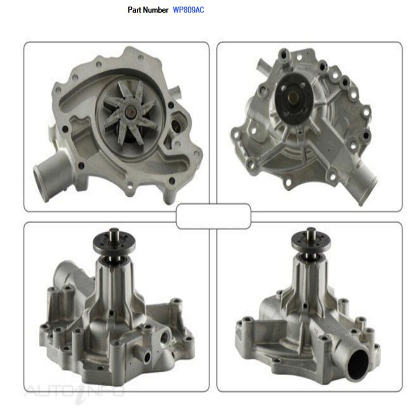 Alcius Engine Water Pump For Ford F350 7TH GEN 5.8L 351 CLEVELAND V8 16V