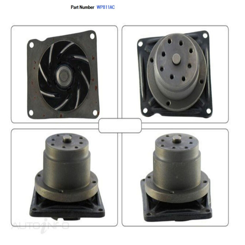 Alcius Engine Water Pump For International Scout 80 II 5.7L V8 1962-1980