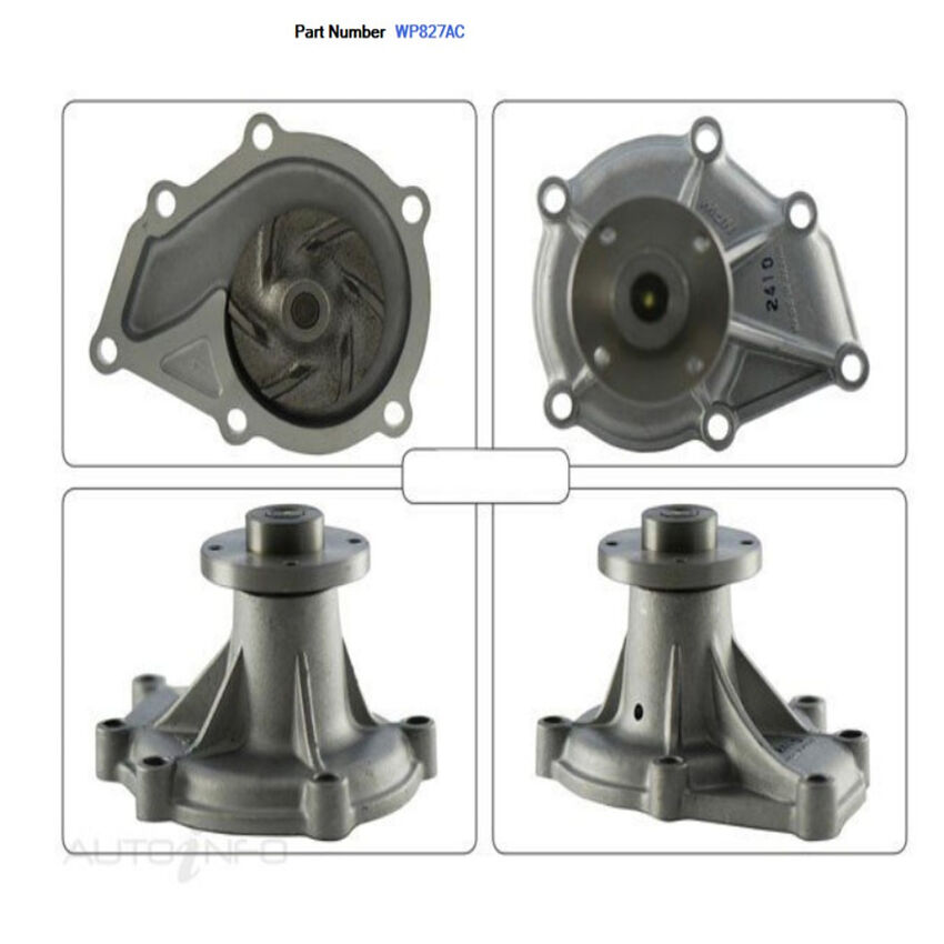 Alcius Engine Water Pump For Isuzu Faster KB 1.6L G161Z 2D Ute-SC-Utility