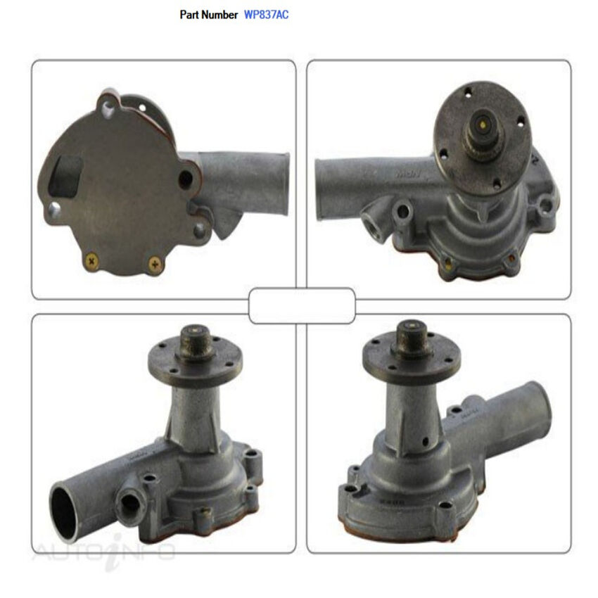 Alcius Engine Water Pump For Datsun Pickup 520 1.3L, 521 1.3L/1.5L J13/J15