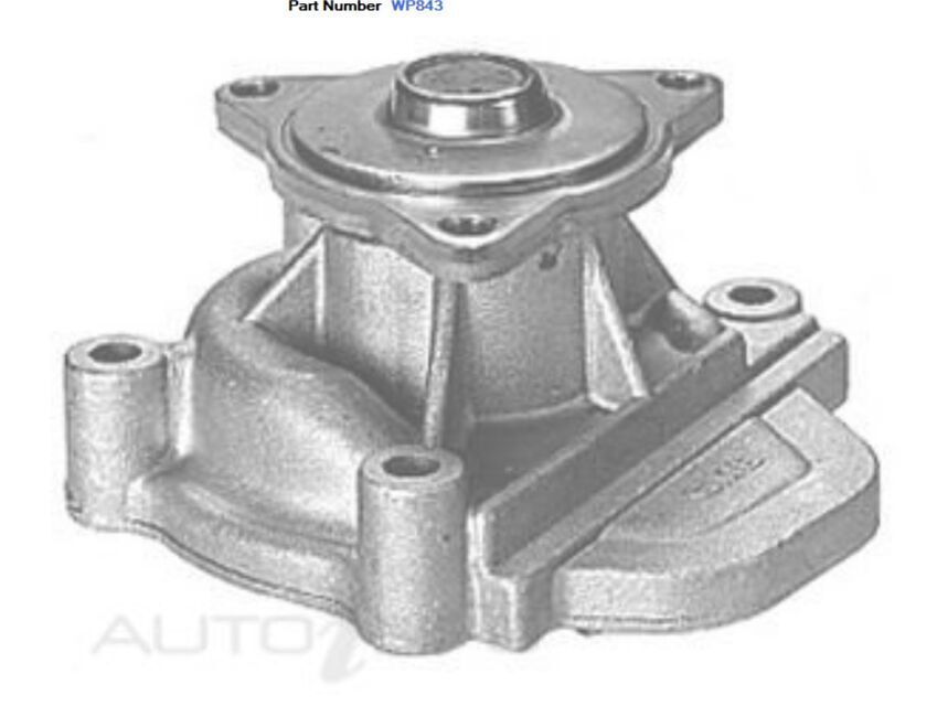 Repco Engine Water Pump For Honda Civic RC SL WC 1.3L Petrol EN1 Hatchback/Wagon