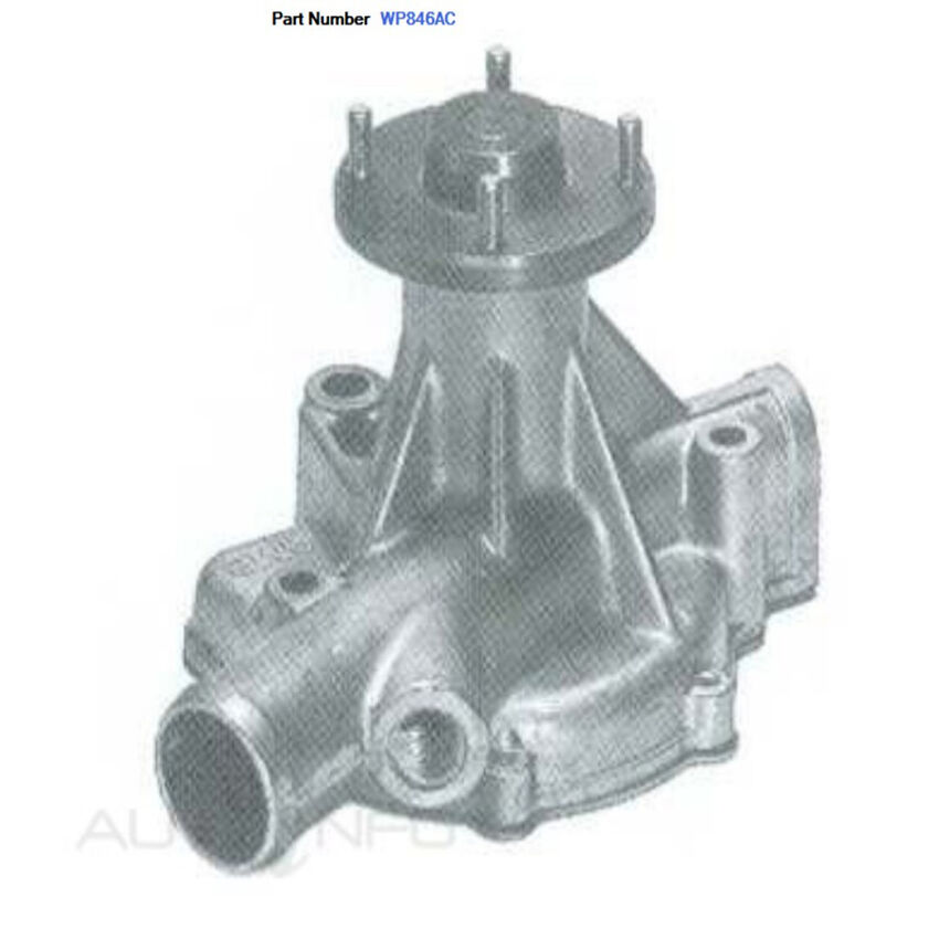 Alcius Engine Water Pump For Nissan Urvan E23 2.0L H20 3D Van-Minibus 1980-1983