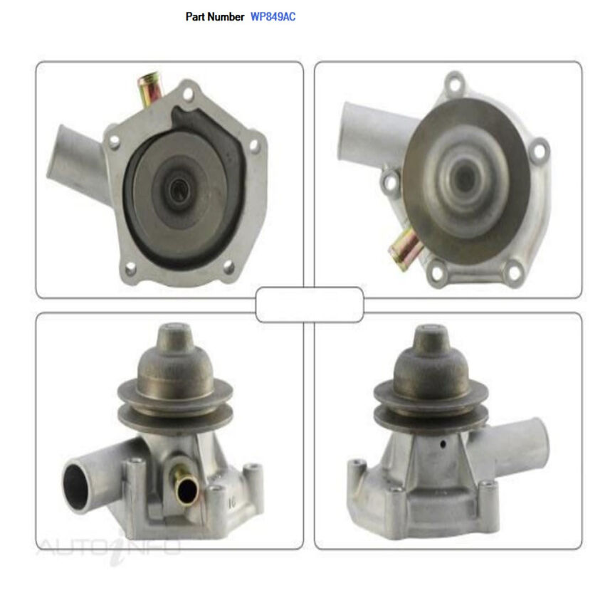 Alcius Engine Water Pump For Subaru Brumby 1.6L EA71 F4 8V 2D Ute-SC-Utility