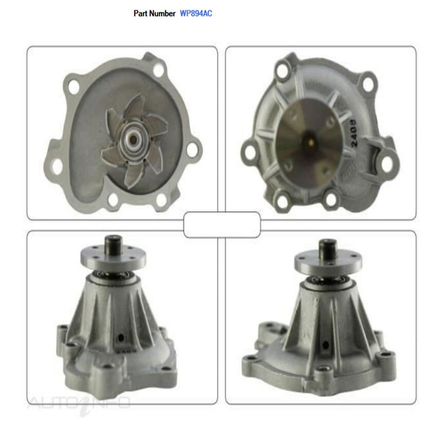 Alcius Engine Water Pump For Toyota Vista CV40R 2.2L 3CT 4D Sedan 1994-1998