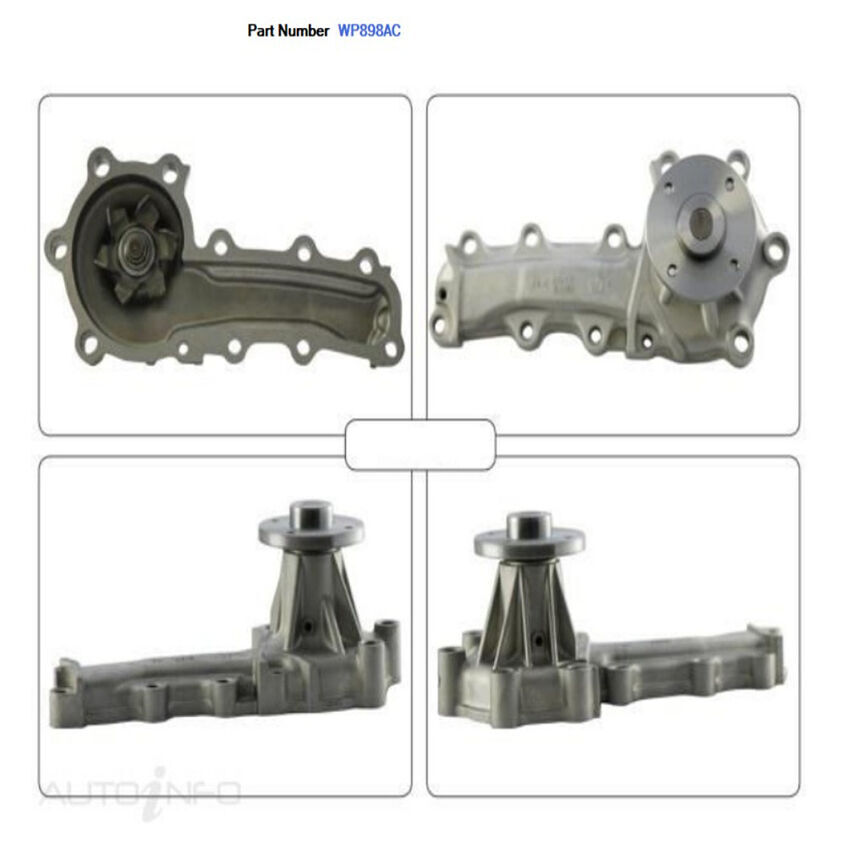 Alcius Water Pump For Holden Commodore VL 3.0L RB30E (LF1)/RB30ET (LW5)/RB20E