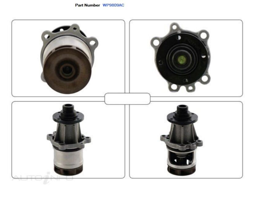 Alcius Engine Water Pump For BMW 318i E36 1.8L M43B18 4D Sedan/Wagon 1991-1999