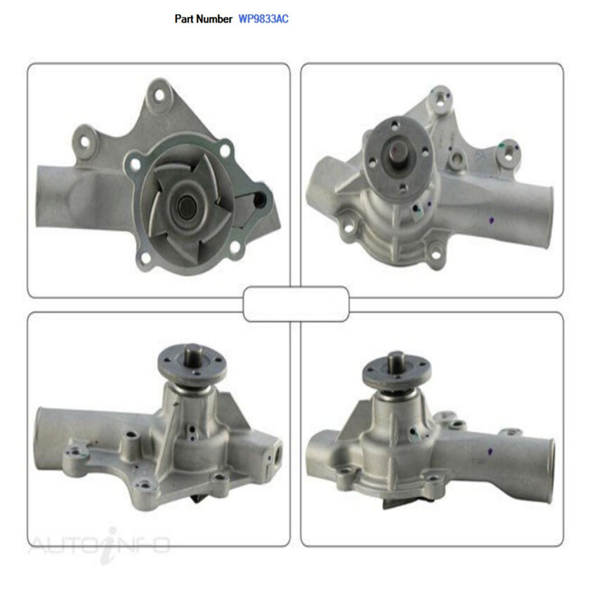 Alcius Engine Water Pump For Jeep Wrangler Sahara, Renegade TJ 4.0L ERH