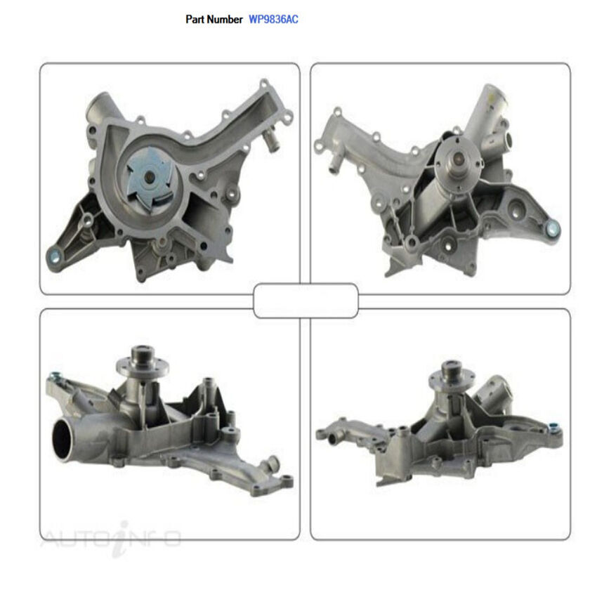 Alcius Engine Water Pump For Mercedes Benz Viano 639 V6 3.2L M112.951 4D Wagon