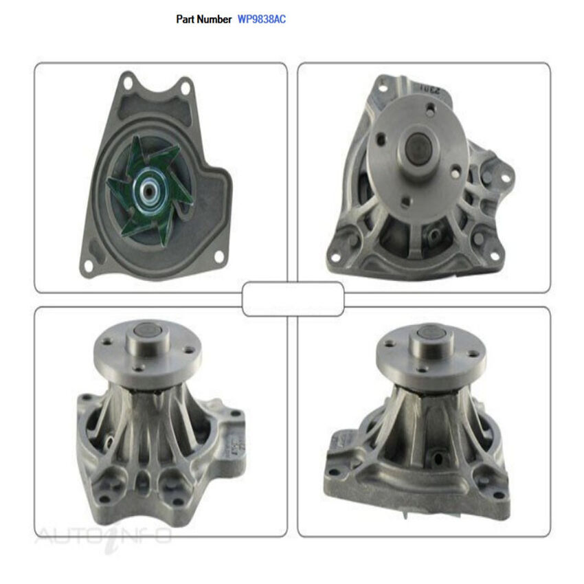 Alcius Engine Water Pump For Mitsubishi Fuso Canter FB 2.0L/ FE 3.0L 4M40, 4M42T