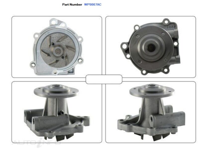 Alcius Engine Water Pump For Suzuki SX4 RW420 2.0L J20A/ J20B 2006-2014