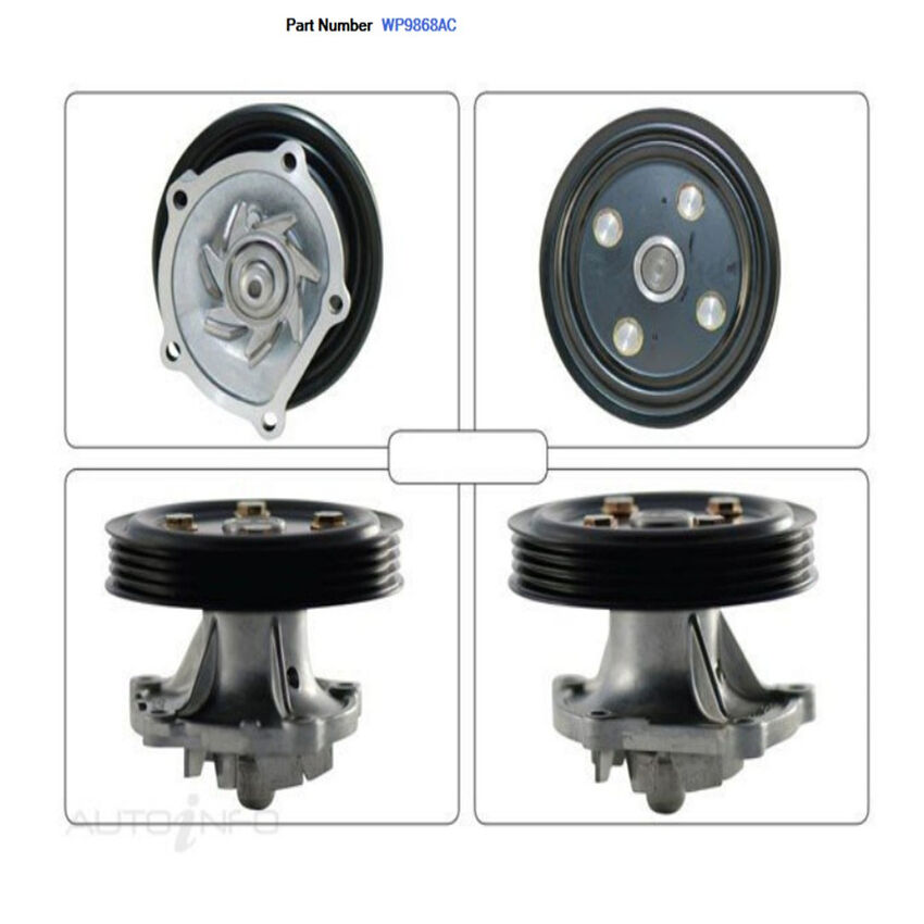 Alcius Engine Water Pump For Suzuki Wagon R 0.7L/1.0L/1.2L K10A, K12A, F6A