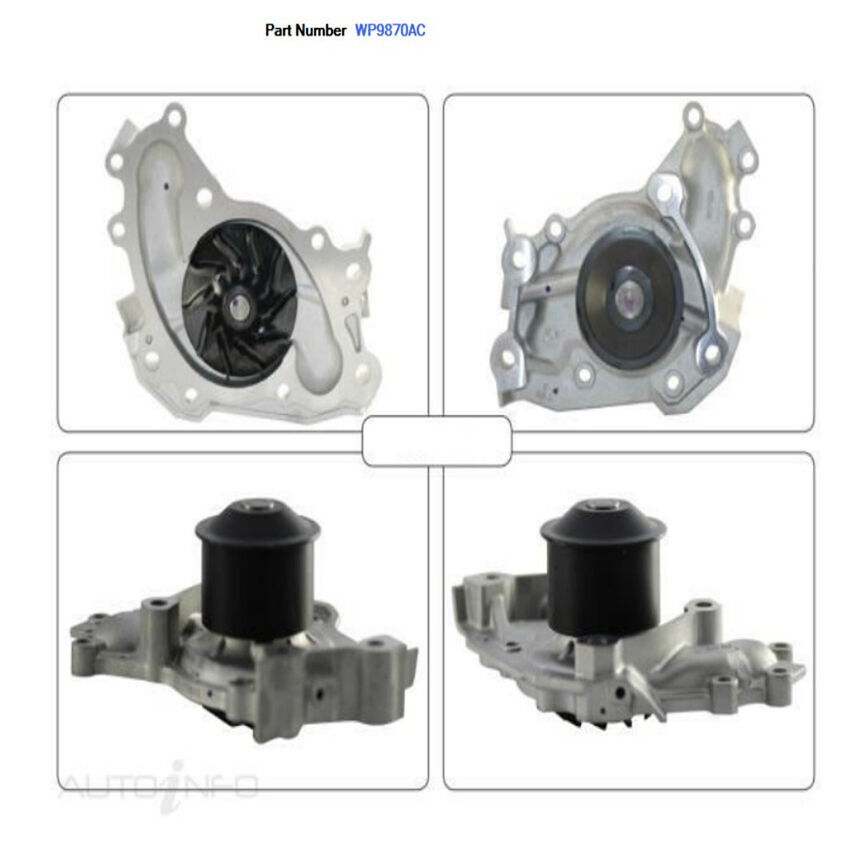 Alcius Engine Water Pump For Toyota Vienta MCV20R V6 3.0L 1MZFE 4D Sedan/Wagon